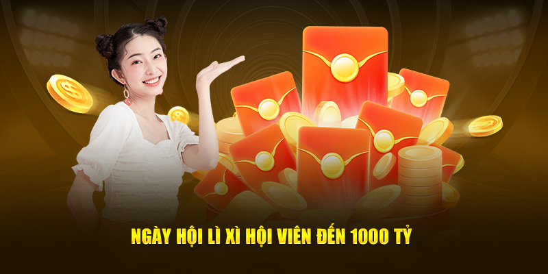 Ngày hội lì xì hội viên King88 đến 1000 tỷ